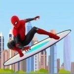 Игра Человек Паук Катается На Скейтборде